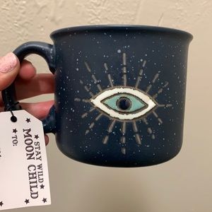 Evil eye coffee mug